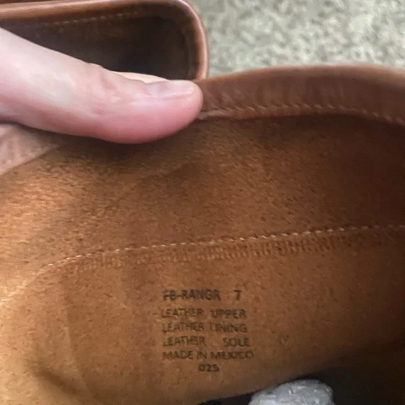 Freebird By Steven Ranger Distressed Fringe Leather Boots Brown size 7 - Picture 6 of 10